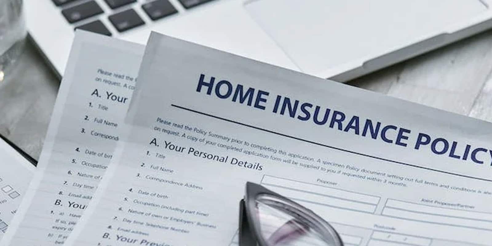 Home insurance application