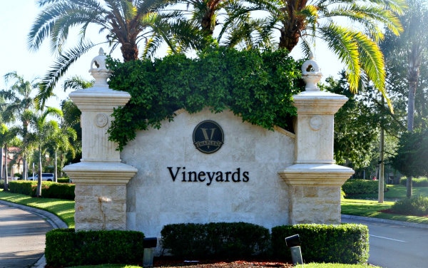 The Vineyards Entrance Gate