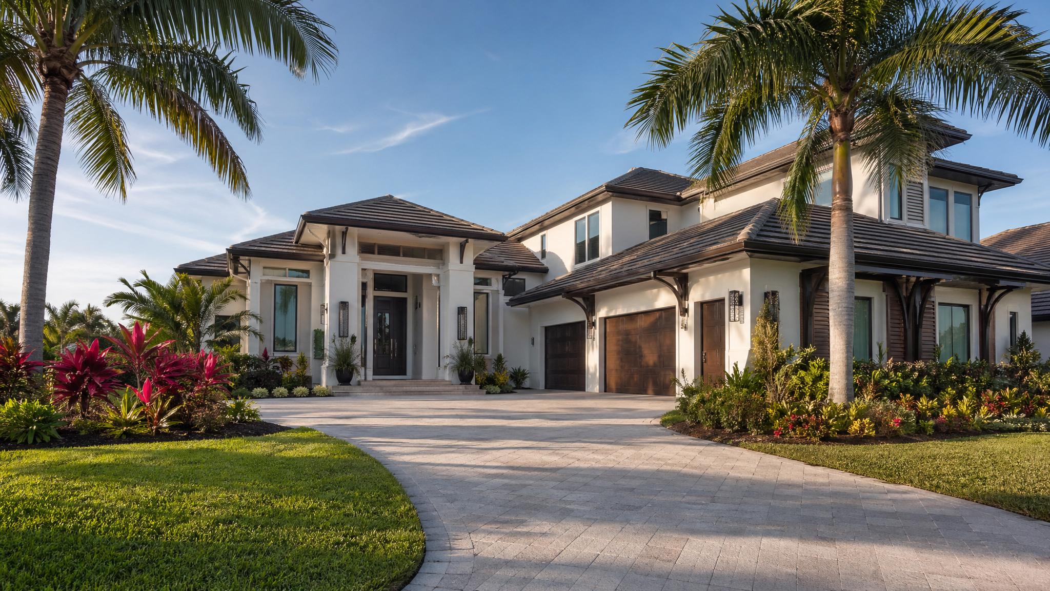 Naples luxury home exterior for seller valuation and listing strategy