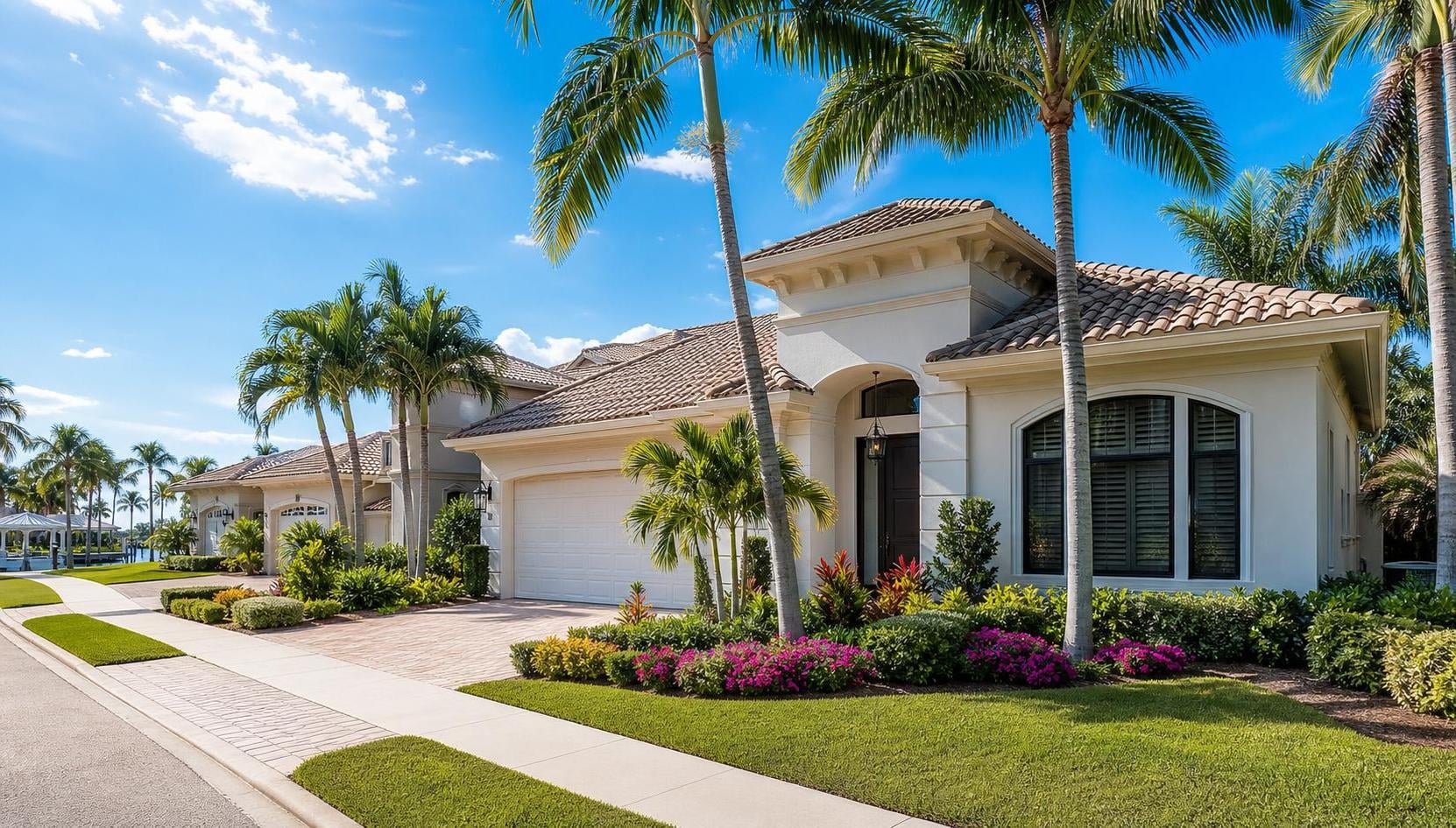 Southwest Florida residential street and home exterior for seller move planning